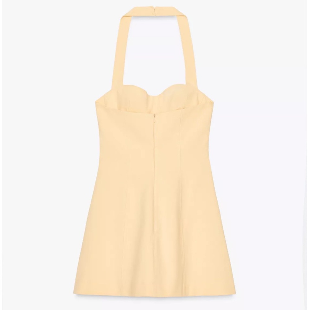 Halter Jumpsuit Dress, by Zara 💛